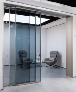 Cửa nhôm Slim Papo nội thất nhôm kính Wecowindow.