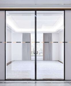 Cửa nhôm Slim Papo siêu mảnh đang được khách hàng đánh giá cao về tính thẩm mỹ.