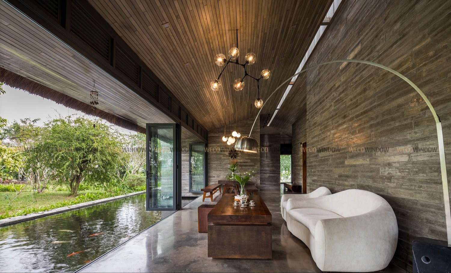 Cửa xếp trượt nhôm Kogen được khách hàng đặc biệt yêu thích. 