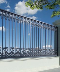 Hàng rào sắt tại nhôm kính Wecowindow.