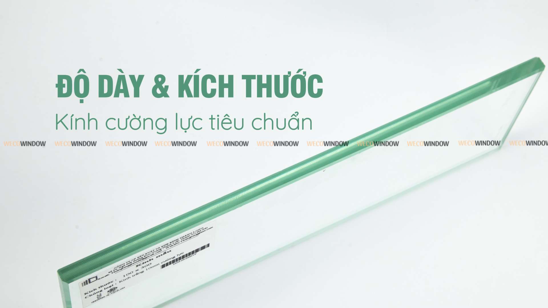 Phải sử dụng kính đúng theo quy định và tiêu chuẩn để đảm bảo an toàn cho người dùng. 
