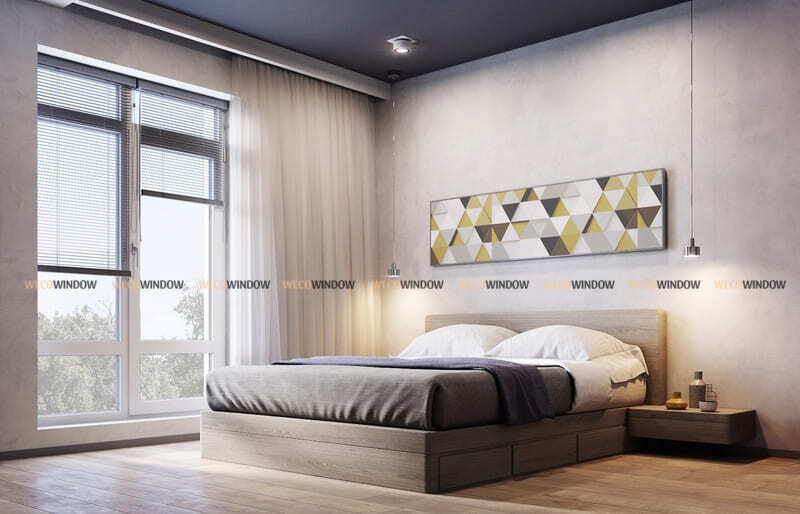 15+ mẫu cửa nhôm kính phòng ngủ đẹp, ấn tượng nhất 2026 46 Mẫu cửa nhôm kính đẹp phòng ngủ.