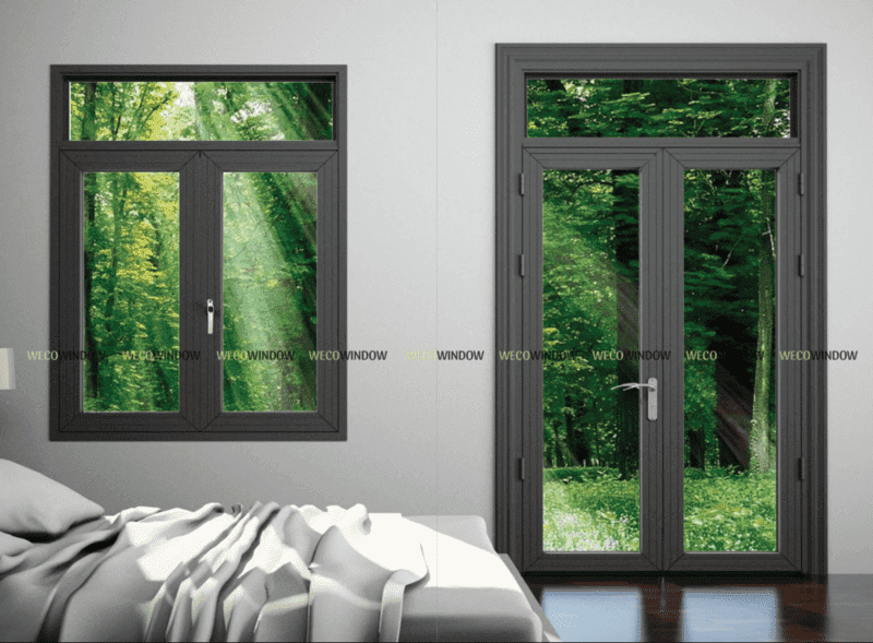 15+ mẫu cửa nhôm kính phòng ngủ đẹp, ấn tượng nhất 2026 42 Mẫu cửa nhôm Xingfa phòng ngủ được khách hàng ưa chuộng.