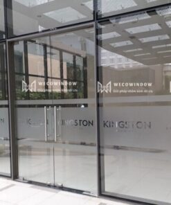 CỬA KÍNH BẢN LỀ SÀN 2 CÁNH 10 cửa kính bản lề sàn 2 cánh