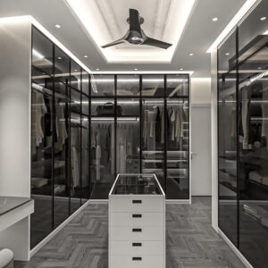 Tủ quần áo nhôm kính Wecowindow.
