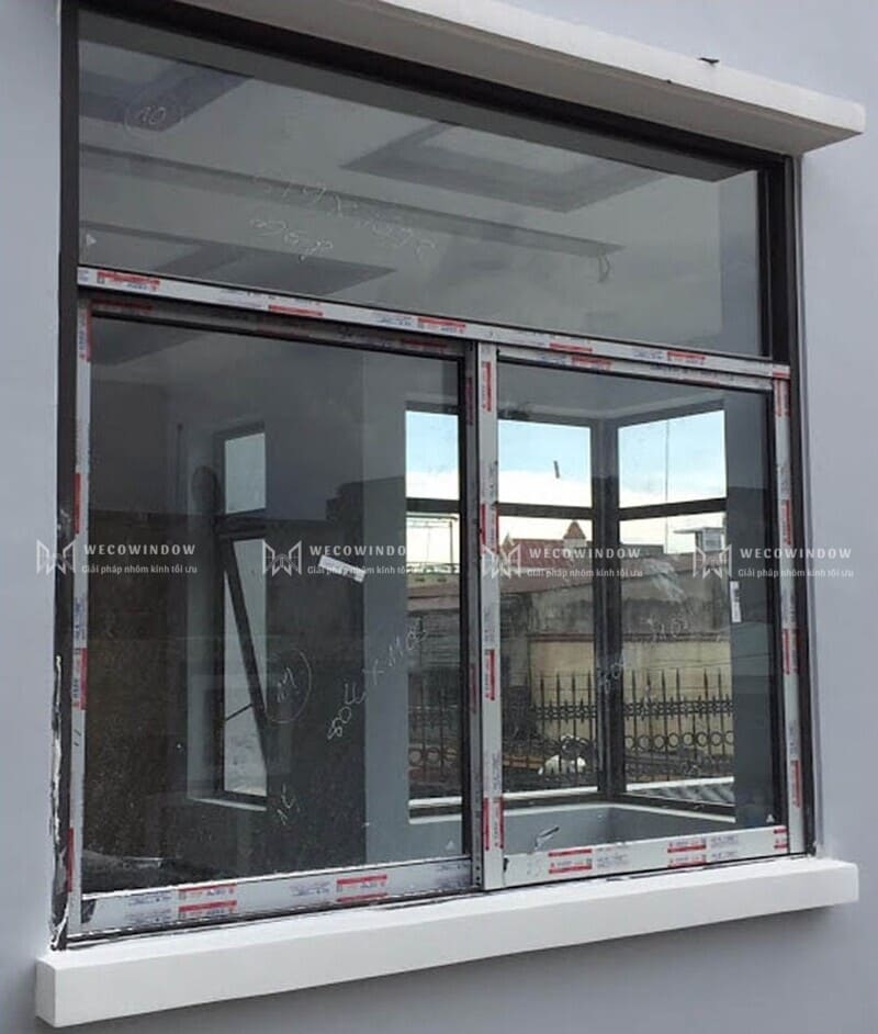 CỬA LÙA NHÔM XINGFA HỆ 93 42 Cửa sổ lùa 93 2 cánh.