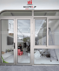 Cửa nhôm Maxpro hệ 65 mang lại dấu ấn đẳng cấp cho công trình.