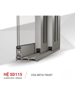 Cửa nhôm Maxpro hệ lùa 115.