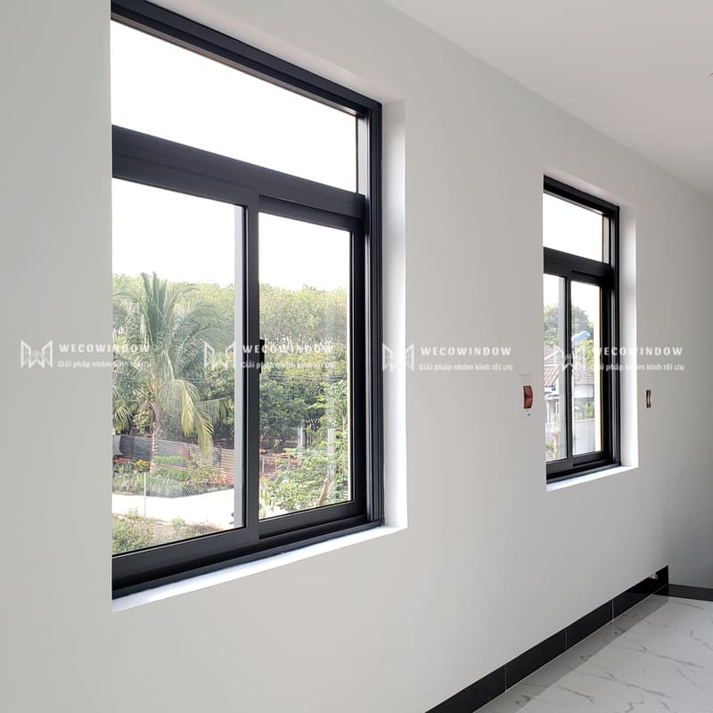 Cửa mở lùa phù hợp với không gian nhỏ hoặc làm ngăn phòng.