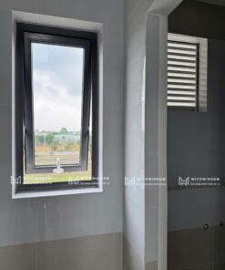 CỬA NHÔM XINGFA VIỆT NAM 14 Cửa nhôm mở hất giúp ngăn mưa, lấy thoáng hiệu quả.