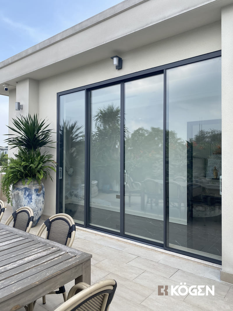 HỆ CỬA LÙA SLIM 138 KOGEN 31 Nhôm Kogen hệ cửa lùa Slim 138 được ứng dụng rộng rãi cho nội và ngoại thất.